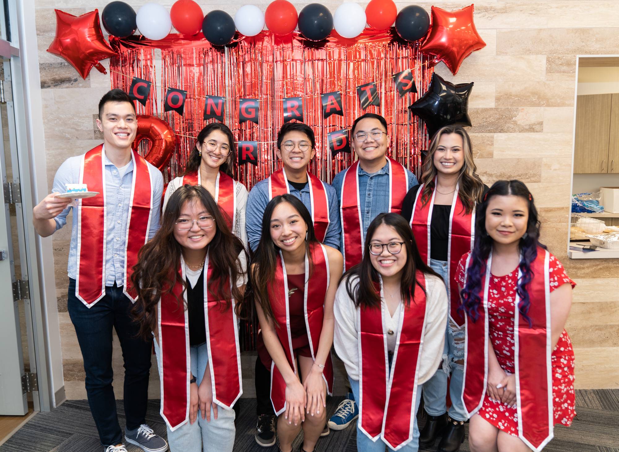 Asian Student Graduates
